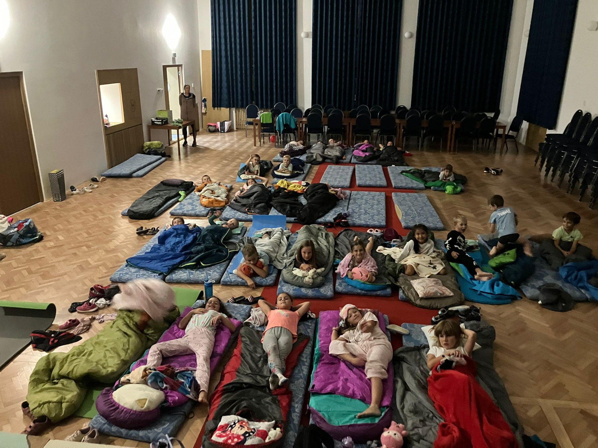 Přespávačka v KD 2025